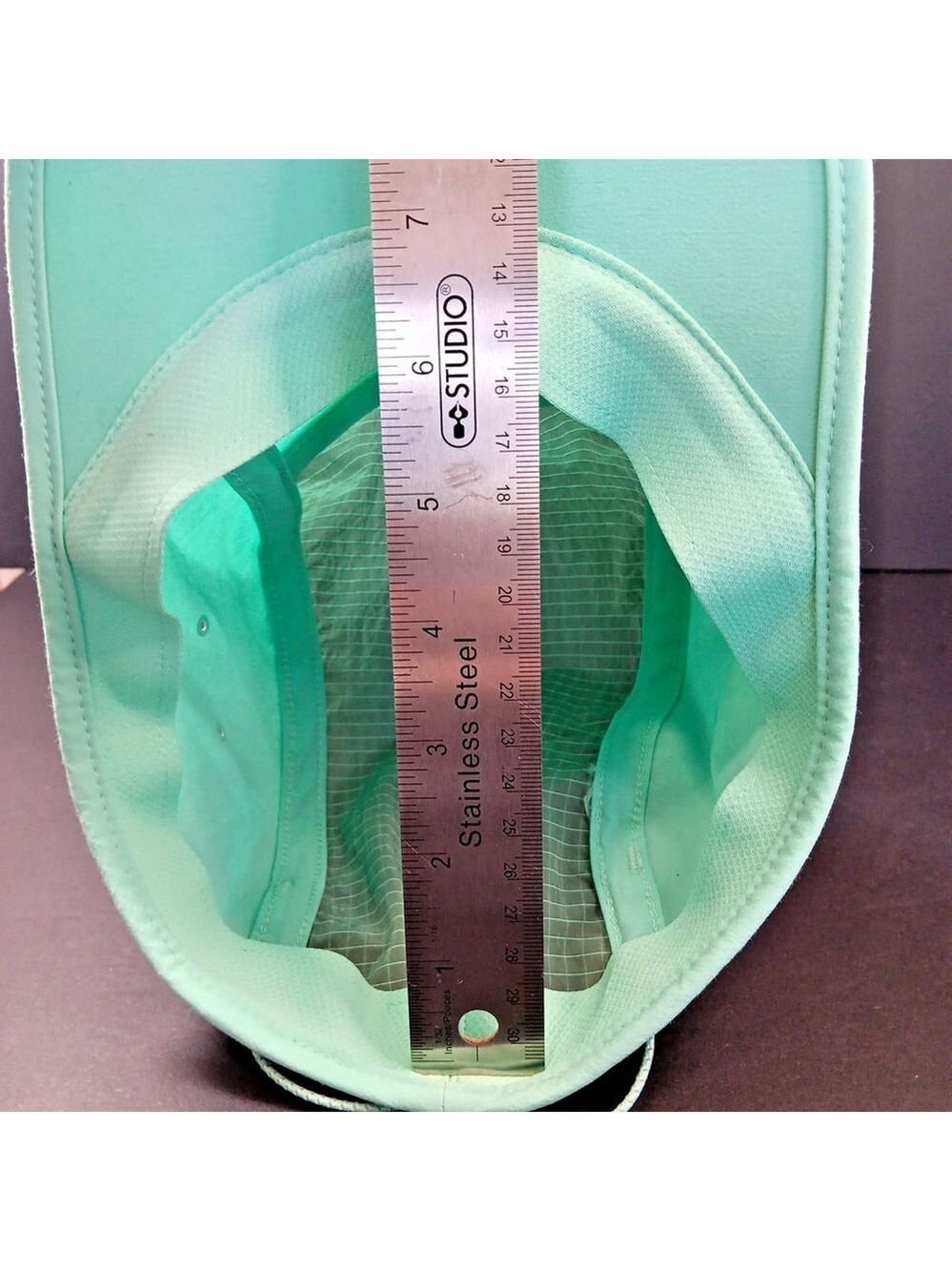Size Small To Medium Lululemon Drawcord Hiking Cap Womens Wild Mint Dewy - Picture 11 of 12